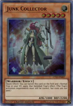 Junk Collector - CT15-EN007 - Ultra Rare - Limited Edition - Yugioh - Image 1