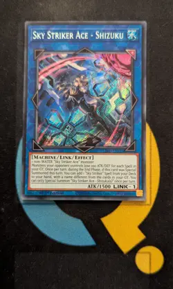 L26D-ENS26 Sky Striker Ace - Shizuku Secret Rare 1st Ed YuGiOh - Image 1