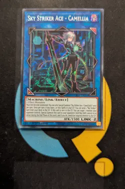 L26D-ENS31 Sky Striker Ace - Camellia Secret Rare 1st Ed YuGiOh - Image 1