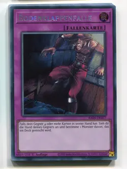 Yu-Gi-Oh! Bodenklappenfalle Secret Rare RA05-DE077 - Image 1