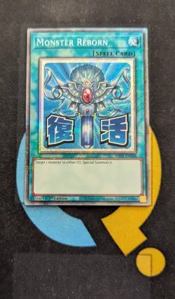 RA05-EN108 Monster Reborn Variant Art Starlight Rare 1st Ed YuGiOh - Image 1