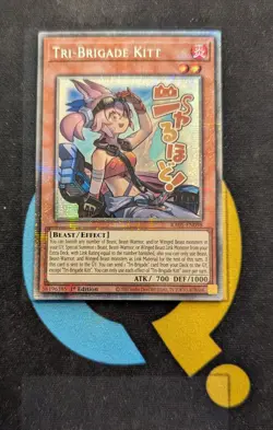 RA05-EN098 Tri-Brigade Kitt Variant Art Starlight Rare 1st Ed YuGiOh - Image 1