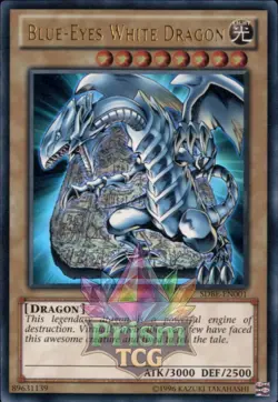 Blue-Eyes White Dragon ultra rare SDBE-EN001 Yugioh - Image 1