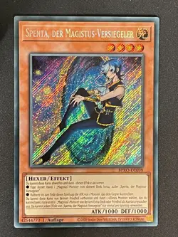 Spenta, der Magistus-Versiegeler BPRO-DE098 Secret Rare Deutsch NM YUGIOH - Image 1