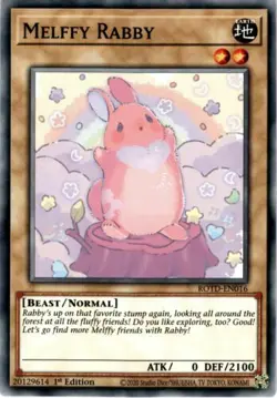 Melffy Rabby - ROTD-EN016 - Common - 1st Edition - Yugioh - Image 1