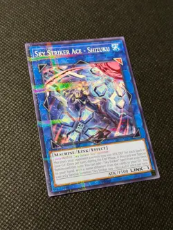 Sky Striker Ace Shizuku SLF1-AE044 (alt art) Parallel Rare Yugioh - Image 2