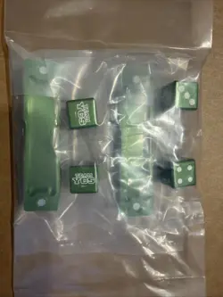 YuGiOh Official YCS Top Cut Metal Dice Set - Sealed Green - Image 2