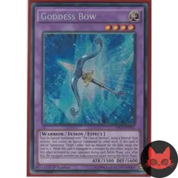 Yugioh Goddess Bow DRL2-EN011 Secret Rare 1st Edition NM - Image 1