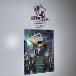 GUNDAM TCG CARD GAME - RESOURCE - Gundam Dynames - R-023 C+ FOIL ENGLISH GD03 - Image 2