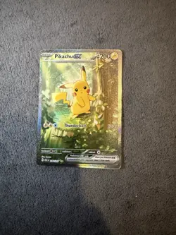 Pokemon Pikachu EX Full Art Holo Rare Card 200 HP 276/217 ASC English - Image 2