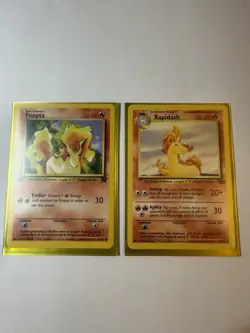 Pokemon Ponyta TCG Team Rocket 1st Edition Common Card 64/82 & Jungle Rapidash - Image 5