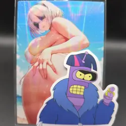 2B Nier Automata Anime Waifu Card Doujin ACG Goddess Holo - Image 1