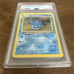 Pokemon TCG Light Azumarill Holo Rare Unlimited Card 13/105 Neo Destiny - PSA 3 - Image 2