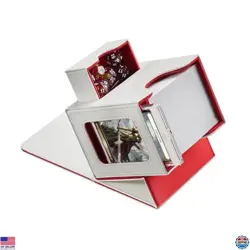 MTG Commander Deck Box - Patented Design, Holds 100 Double-Sleeved Cards & Dice - Image 1