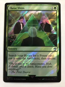 MTG Doctor Who Three Visits Surge Foil 0826 NM - Image 1