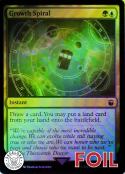 Growth Spiral - Doctor Who (237) - NM Foil - Image 1