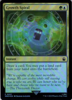 Growth Spiral - Doctor Who (237) - NM Foil - Image 2
