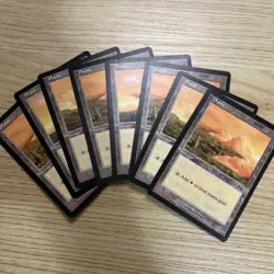 8x Plains #332 Urza's Saga Basic Land Magic The Gathering MTG All NM Never play - Image 1