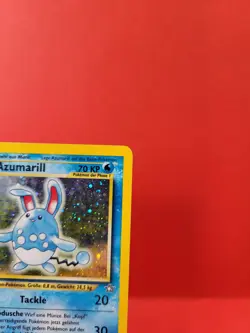 Pokemon Karte/card - Azumarill 2/111 - Holo Neo GENESIS - Swirl - Excellent+ - Image 3