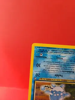 Pokemon Karte/card - Azumarill 2/111 - Holo Neo GENESIS - Swirl - Excellent+ - Image 4