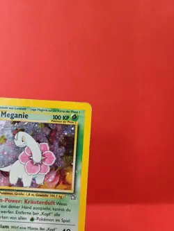 Pokemon Karte/card - Meganie Meganium 10/111 Holo Neo GENESIS - Light Played - Image 3
