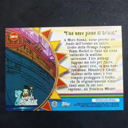 Una Nave Piena di Brividi_ OR12 _ Pokemon Topps Series 2_Italiano_ NM/MT - Image 4