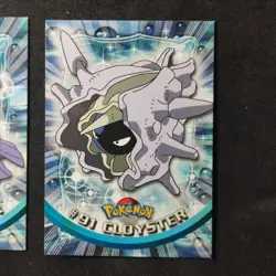 Shellder #90 Cloyster #91 _ Pokemon Topps Series 2 _ Italiano _ Nearmint - Image 3