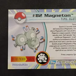 Magneton #82 _ Pokemon Topps Series 2 _ Italiano _ Nearmint - Image 5