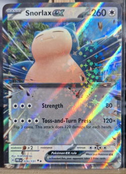 Snorlax EX 076/131 Prismatic Evolutions - Pokemon TCG NM/M - Image 1