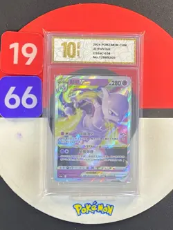 Pokemon TCG S-Chinese Sword & Shield CS5aC 034/127 RRR Mewtwo Grade10 - Image 1