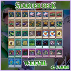 WEEVIL PERFECTLY ULTIMATE GREAT MOTH STARTER DECK 42 | Duelist Kingdom YuGiOh - Image 1