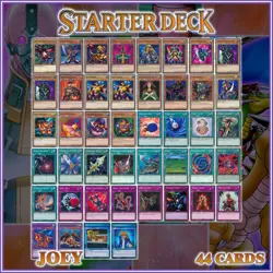 THOUSAND DRAGON JOEY STARTER DECK 44 | Time Wizard Jinzo Duelist Kingdom YuGiOh - Image 1