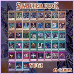 YUGI DARK PALADIN STARTER DECK 43 | Magician Buster Girl Duelist Kingdom YuGiOh - Image 1