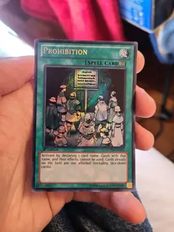 Yugioh Prohibition LCYW-EN267 1st Secret Rare - Image 1