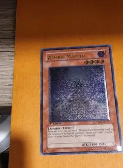 Zombie Master TAEV-EN039 Ultimate Rare 1st Edition Yugioh NM - Image 2