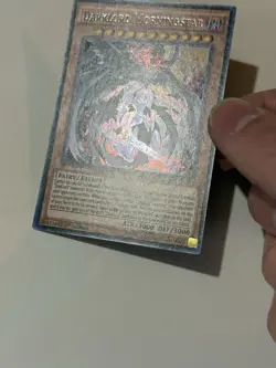 Yu-Gi-Oh! TCG Darklord Morningstar DESO-EN029 1st Edition secret rare NM - Image 4
