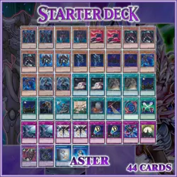 ASTER DESTINY HERO STARTER DECK 44 | Plasma Dogma Dragoon Duelist Kingdom YuGiOh - Image 1