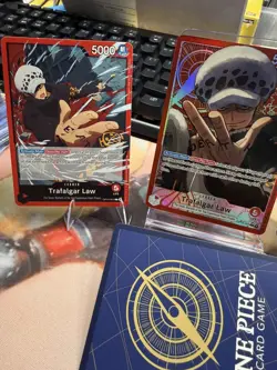 One Piece Trafalgar Law OP14-001 Leader Alt Art English (lot of 4) NM - Image 4