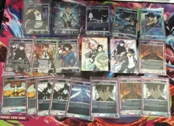 Sung jinwoo SR lot (18) of rares and SR and alt art SOLO LEVELING union arena!! - Image 1