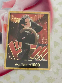 Boa Hancock Gold DON!! Extra Booster: One Piece Heroines Edition Foil - Image 1