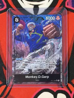 One Piece TCG - A Fist Of Divine Speed - Monkey. D. Garp OP11-095 Alt Art (NM) - Image 1