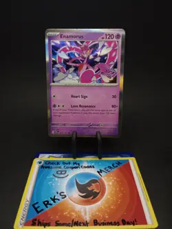 Enamorus 093/167 Twilight Masquerade Holo Rare Pokemon Card - Image 1