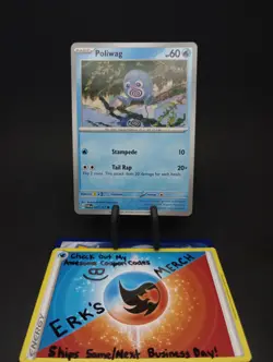 Poliwag 041/167 Twilight Masquerade Regular Common Pokemon Card - Image 1