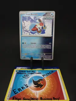 Iron Bundle 062/167 Twilight Masquerade Regular Uncommon Pokemon Card - Image 1