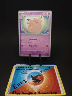 Clefable 079/167 Twilight Masquerade Regular Uncommon Pokemon Card - Image 1