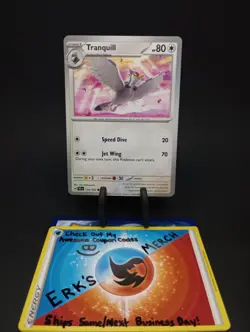 Tranquill 134/162 Temporal Forces Regular Common Pokemon Card - Image 1