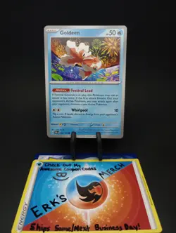 Goldeen 044/167 Twilight Masquerade Regular Common Pokemon Card - Image 1