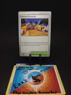 Festival Grounds 149/167 Twilight Masquerade Regular Uncommon Pokemon Card - Image 1