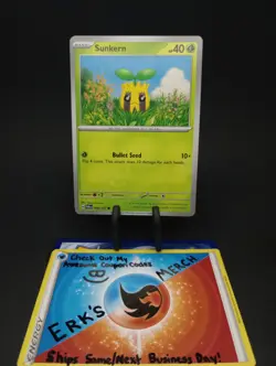 Sunkern 006/167 Twilight Masquerade Regular Common Pokemon Card - Image 1