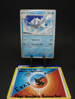 Cetitan 060/198 Scarlet & Violet Regular Uncommon Pokemon Card - Image 1